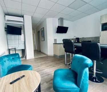 Champ-Capelet Apartment | *Bleu Saphir* centre de Vichy
