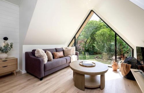 Balsam Grove Ski Chalet | Blissful A-Frame Retreat near Pisgah National Forest in North Carolina
