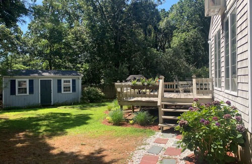 West Yarmouth House | Blissful Vacation Experience! Spacious, fully fenced house with backyard oasis!
