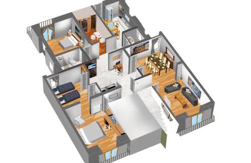 Athens Apartment | Blue Ark Lavish Sauna Suite