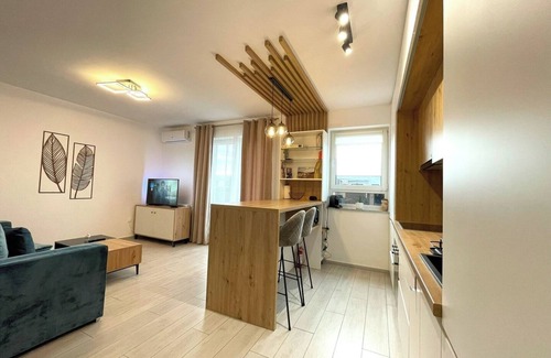 Brasov Apartment | Blue Jay's Nest — AC and Stylish Terrace