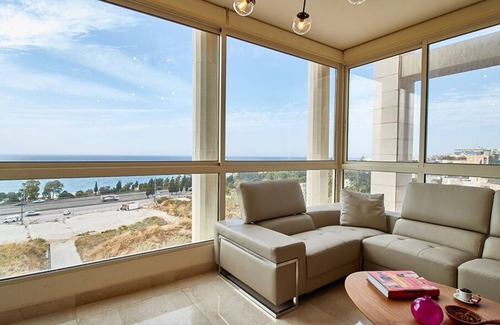 Qartaboun Apartment | Blue Pearl-2-Bedroom Apartment With Amazing Sea View, Byblos