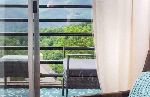 Chalet Village Condo | Blue Smoke Vistas - 2BR Condo for 4 facing park w/pools
