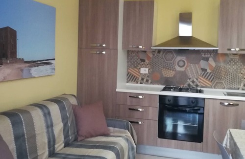 Punta Secca Apartment | Blue two-room apartment