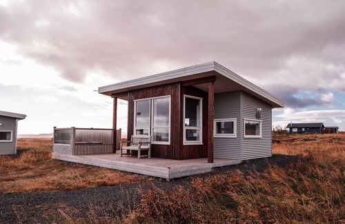Reykholt Cabin | Blue View cabin 4B with Hot Tub
