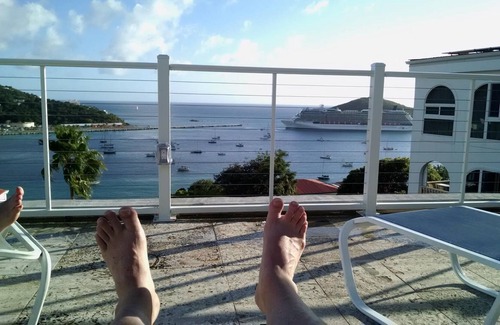 Estate Kings Quarter Condo | Bluebeard's Castle - Beautiful Views of St. Thomas