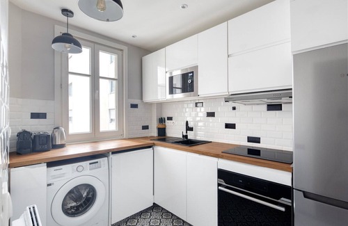 Quartier de Javel Apartment | Blueground | Beaugrenelle, nr park & shopping