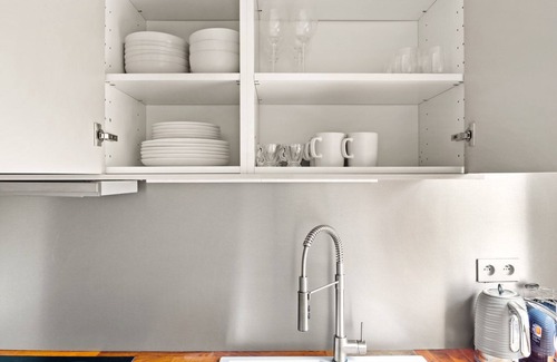 Passy Apartment | Blueground | Passy, balcony, near market
