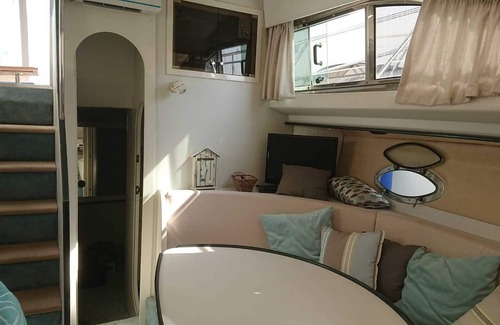 Cap d'Agde Boat Rental | Boat 'Bateau Pause' with Sea View and Private Terrace