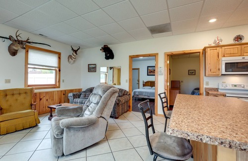 Rhinelander Cabin | Boat Dock & Fire Pit: Lakefront Monico Home!