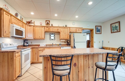 Rhinelander Cabin | Boat Dock & Fire Pit: Lakefront Monico Home!