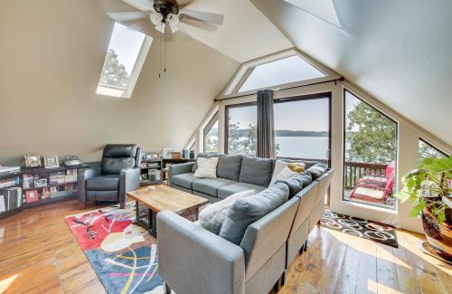 Shell Knob House | Boat Lift and Deck Lakefront Retreat in Shell Knob