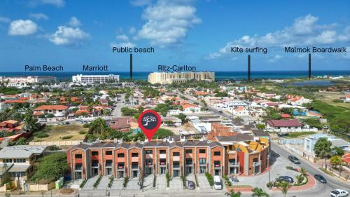 Tuscany Residence Aruba Apartment | Bocobay Porta al Sole - Luxury Condos 5 min Walk to Ritz and Palm Beach