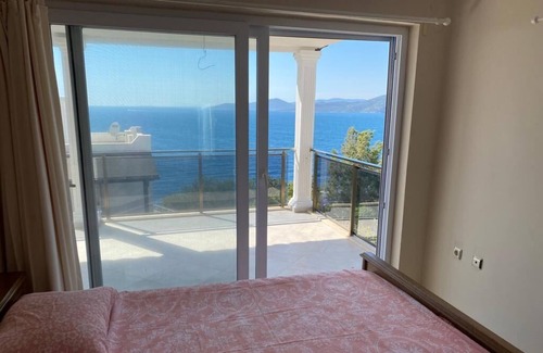 Milas Villa | Bodrum Beach-front villa with sea/islands view