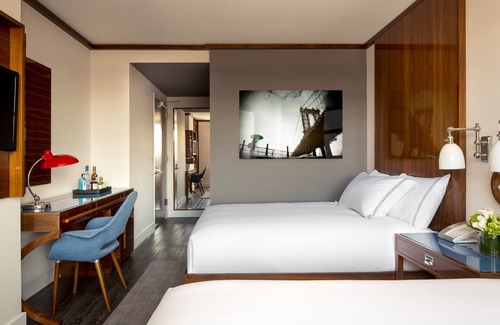 Hudson Square Hotel | Bohemian Chic Room w/Rooftop Views Access in Heart of SoHo - Pets Welcome