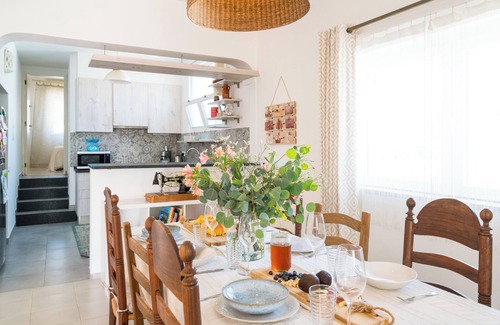 Praia da Luz House | Boho Beach House & Garden: Secluded Location, Seconds to the Beach