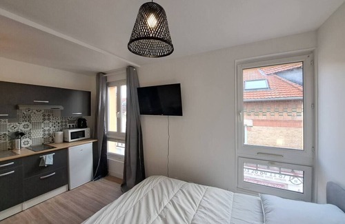 Reims City Centre Apartment | Bologne, Studio Climatisé