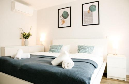 Sankt Augustin Apartment | bonquartier - LUXAPT#5 Gemütliches, stilvolles Apartment mit Self Check-In, voll ausgestatteter Küche, Klimaanalage & Parkplatz