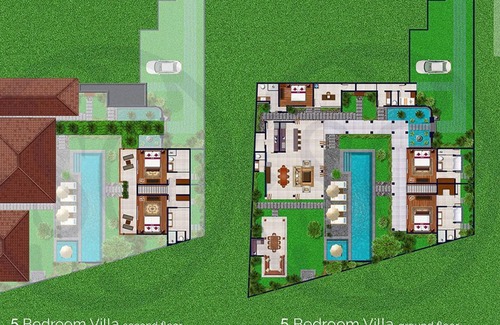 Batubelig Villa | Book 3 Bedroom, stay in large 5 Bedroom Private Pool Villa, Relax!