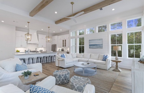 Gulfview Heights House | Book a Fall Getaway! Private Pool! 5 Adult Bikes! 30A Beaches! Short Walk to the Beach!