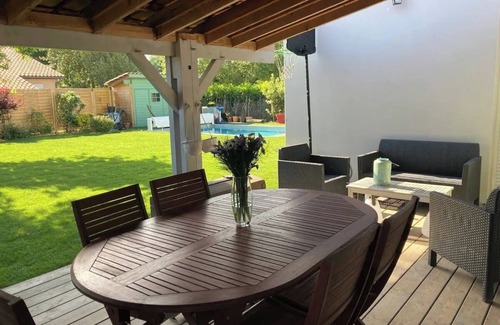 Pessac House | Bordeaux Pessac Pape Clément, house with swimming pool.