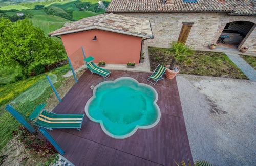 SantʼAngelo in Vado Villa | Borgo with mini pool in the Apennines, unspoiled nature, beautiful views