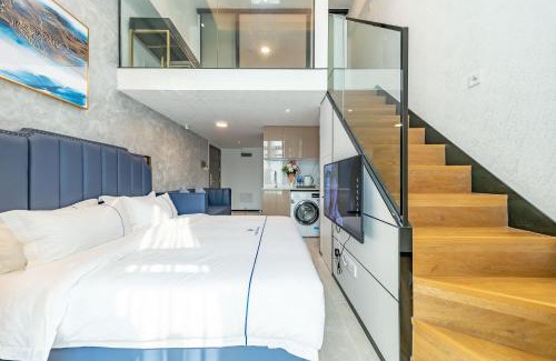 Huaqiang North Apartment | BORUISI Plaza Residence Apartment - Shenzhen Futian Convention & Exhibition Center