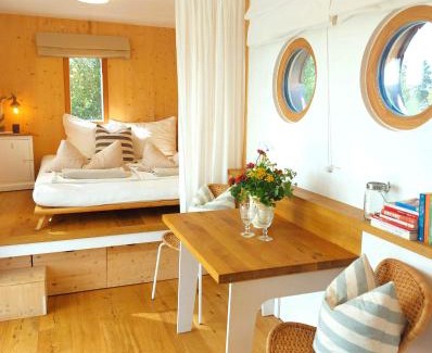 Drosendorf House | Boutique Loft "Mrs Green" im Thayatal, Tiny Haus