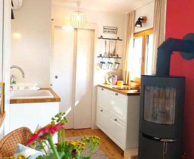 Drosendorf House | Boutique Loft "Mrs Green" im Thayatal, Tiny Haus