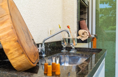 Parque Enseada Apartment | Elegante Apartamento em Enseada, no Guarujá