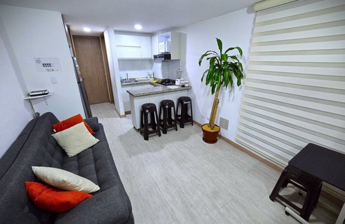 Usaquen Apartment | Brand-new 1-bedroom apartment at Bogotá's northern