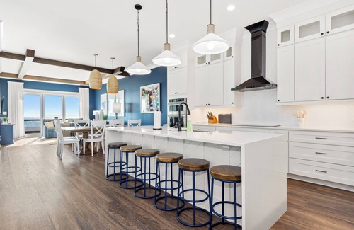 Emerald Isle House | Brand New 2024 Oceanfront 10BR Duplex! Pool, Tiki Bar, Stunning Luxury Awaits!