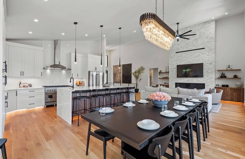 Mooresville House | Brand New 4000+ sq ft house with pool, hot tub, amazing deck and amenities