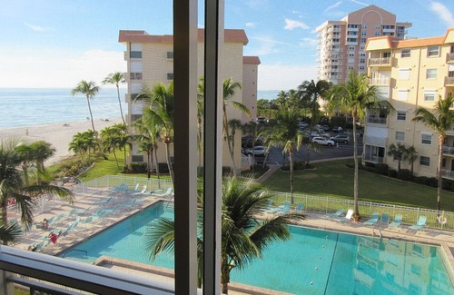South Island Condo | Brand New Listing At Bargain Price! Beachfront Leonardo Arms 407 Offers Sun and Fun!