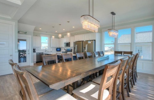 Long Beach House | Brand New,Luxury-7 BR/6.5 BA,Oceanfront Home-Elevated POOL & Elevator-Sleeps 24