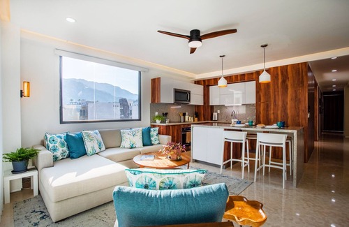 Emiliano Zapata Condo | BRAND NEW PENTHOUSE CONDO IN ROMANTIC ZONE - LISTEN TO THE WAVES