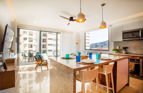 Emiliano Zapata Condo | BRAND NEW PENTHOUSE CONDO IN ROMANTIC ZONE - LISTEN TO THE WAVES