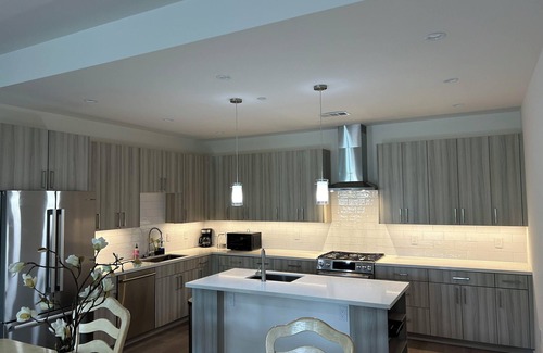 Redwood City House | Brand new sleek and modern townhouse, bath and bedroom, huge patio, sleeps 8