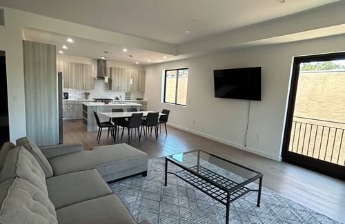 Redwood City House | Brand new sleek and modern townhouse, bath and bedroom, huge patio, sleeps 8
