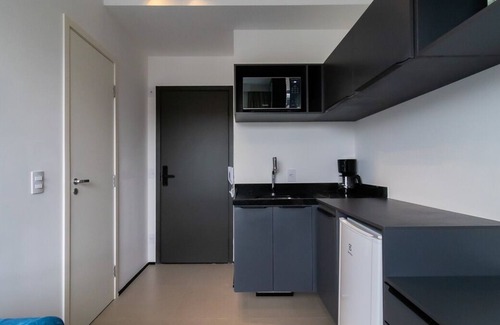 Perdizes Apartment | Brand New Studio with Rooftop Pool and Stadium View - VN 12