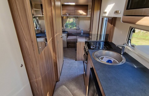 Cylch-Y-Garn Ski Chalet | Brand new Touring Caravan Sited all Setup Ready
