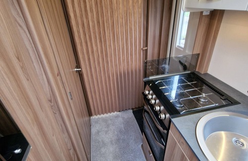 Cylch-Y-Garn Ski Chalet | Brand new Touring Caravan Sited all Setup Ready