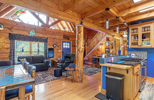 Lake Lure Cabin | Brand New Unique Cabin with a Modern feel.