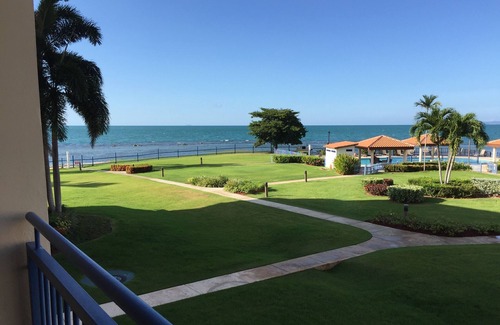 Miradero Condo | Breathtaking views from private balcony, pool, beach, golf, WiFi, A/C, sleeps 6.