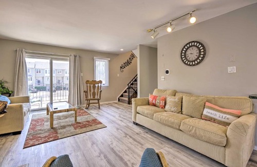 Southend House | Brigantine Retreat with Balconies - Walk to Beach!