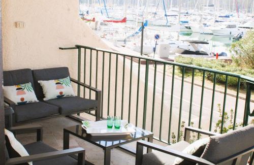 Port Cogolin Apartment | Brigantine111 - Golfe de Saint-Tropez - Appartement climatisé avec vue sur la marina