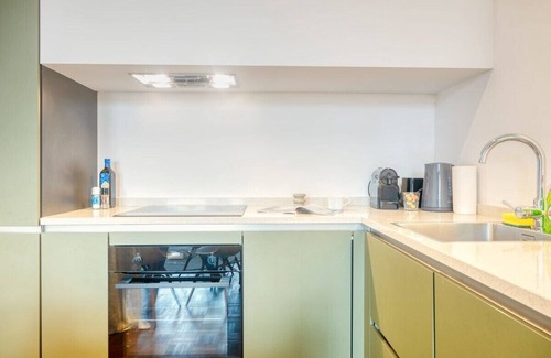 University District Apartment | Bright 1BR Haven in Antwerp with Terrace