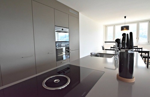 Kriens Apartment | Bright 2BR Apt w/Netflix & Loggia | Kriens Lucerne