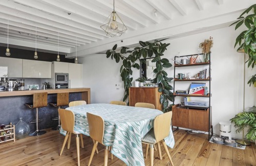 Charonne Apartment | Bright, air-conditioned loft near Paris-Nation