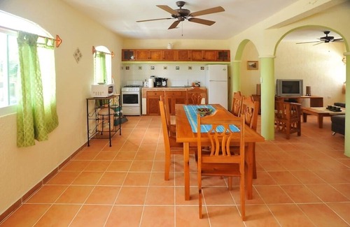Puerto Morelos House | Bright, airy apartment, private balcony close to beach, 4 blks to town sqyare